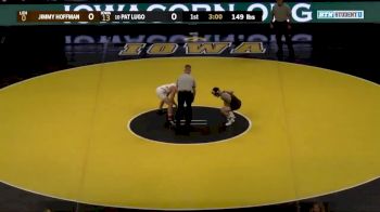 149 Pat Lugo (Iowa) vs Jimmy Hoffman (Lehigh)