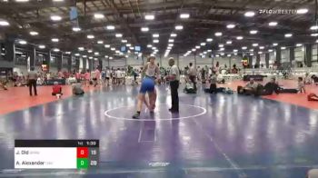 170 lbs Prelims - Josh Old, Great Neck Blue vs Alan Alexander, Lion's Den Wrestling Club HS