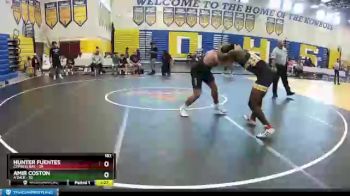 182 lbs Round 1 (8 Team) - Hunter Fuentes, Cypress Bay vs Amir Coston, A`Dale