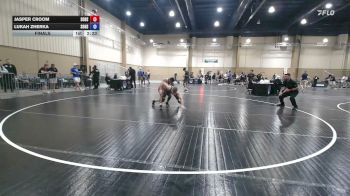 132 lbs Final - Jasper Croom, Sons Of Thunder, FL vs Lukah Zherka, Sons Of Thunder, FL