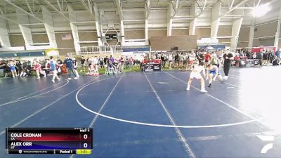 120 lbs Cons. Round 6 - Cole Cronan, CA vs Alex Orr, UT