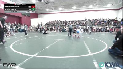 43 lbs Rr Rnd 3 - Eymber Dickson, Cleveland Take Down Club vs JJ Stolarzyk, Piedmont