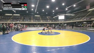 75 lbs Semifinal - Jack Porta, Howell Township vs Austin Ware, Salem
