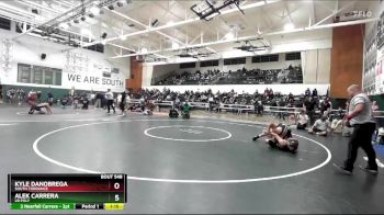 150 lbs Semifinal - Alek Carrera, LB Poly vs Kyle DaNobrega, South Torrance