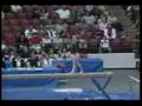 Alabama Gymnastics - Ricki Lebegern - Beam - 3/9/07