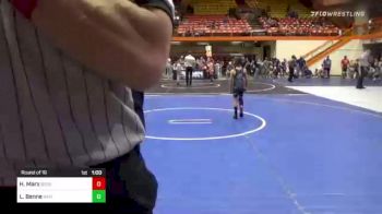 58 lbs Round Of 16 - Hunter Marx, 605Grapplers vs Liam Benne, Rapid City Westside Wrestling Program