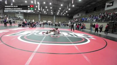 120A 3rd Place Match - Samantha Ellis, Hinton vs Gabriella Ciccarelli, Platte County