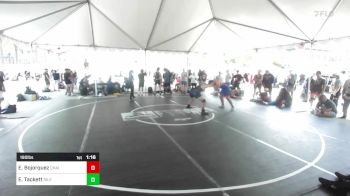 190 lbs Round Of 16 - Emilio Bojorquez, Chain Gang vs Ezekiel Tackett, Silverback WC