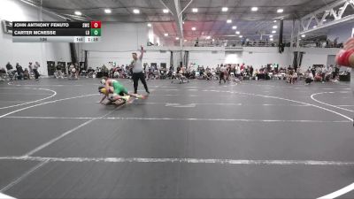 106 lbs Quarterfinals (8 Team) - Carter McNesse, Legacy Dragons vs John Anthony Fenuto, Seagulls WC