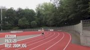 Workout Wednesday: Chris O'Hare 4x400, 4x200 before London Diamond League