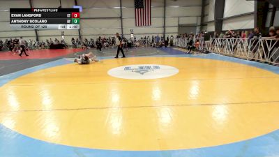 113 lbs Round Of 128 - Evan Langford, CT vs Anthony Scolaro, NY