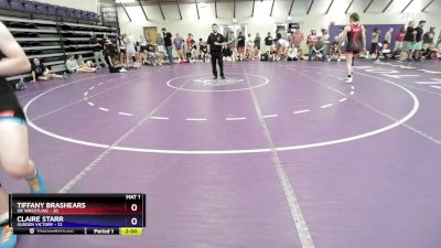 130 lbs Placement - Emily Beckley, OK Wrestling vs Callyn Divine, Sudden Victory