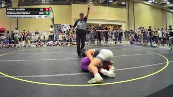 132 lbs Consi Of 64 #1 - Roman Valero, 208 Spartans vs Joshua Contreras, Mountain View HS