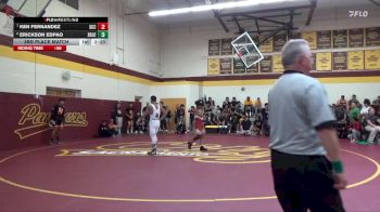 133 lbs 3rd Place Match - Ken Fernandez, Sacramento City College vs Erickson Edpao, Santa Rosa Junior College