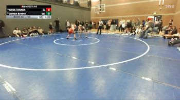 100 lbs Cons. Round 3 - Asher Banks, Middleton Wrestling Club vs Kade Tanaka, Idaho