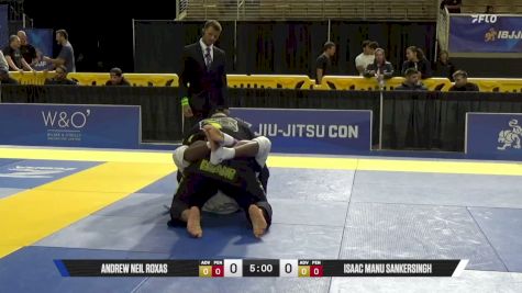 Isaac Manu Sankersingh vs Andrew Neil Roxas 2026 Pan Jiu Jitsu IBJJF Championship