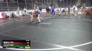 W 100 lbs Round 2 (4 Team) - Kendall Moe, Indiana vs Payton Gines, Utah