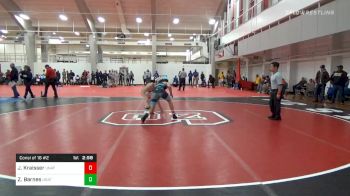 Consolation - Zachary Barnes, Unattached-Campbell vs Jason Kraisser, Unattached-Campbell
