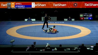 53 kg Semifinal - Everest Leydecker, USA vs Antim Antim, IND
