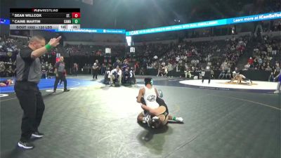 120 lbs Consi Of 8 #2 - Sean Willcox, St. John Bosco (SS) vs Caine Martin, Camarillo (SS)