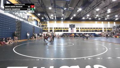 155 lbs Round Of 16 - Amani Abdul-Waalee, The Neighborhood Acad. vs Karsyn Champion, Norwin