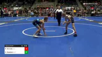 96 lbs Consolation - Ryder Schulte, Grindhouse Wrestling vs Dominick Spadaro, South Side WC