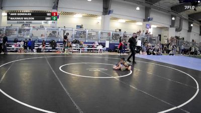 60 lbs Cons. Semi - Maximus Wilson, Liberty Warriors Wrestling Club vs Jake Gonzales, Vici Wrestling Club