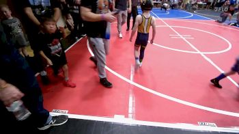 66 lbs Quarterfinal - Lily Harris, Springdale Youth Wrestling vs Jaxon Huffman, Team Tulsa Wrestling Club