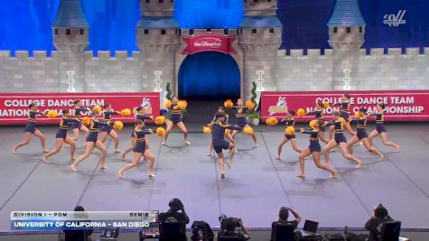 University of California - San Diego [2026 Division I - Pom Semis] 2026 UCA & UDA College Cheerleading and Dance Team National Championship