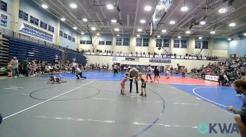 49 lbs Consi Of 8 #2 - Calvin Stanley, Saints Wrestling Club vs Everett Able, Honey Badgers Wrestling Club