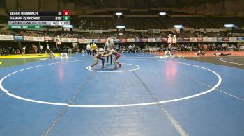 120 lbs Semis & Wb (16 Team) - Elijah Heimbach, Liberty vs Damian Quinonez, Mount Dora
