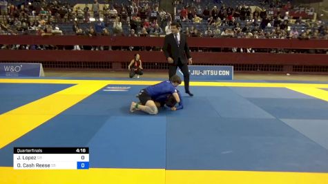 Joel Lopez vs Otto Cash Reese 2024 Pan IBJJF Jiu-Jitsu No-Gi Championship