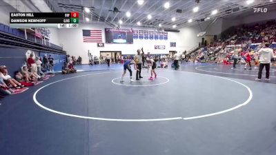 115 lbs Cons. Round 2 - Dawson Newhoff, Gering Middle School vs Easton Hill, Clear Creek Middle School