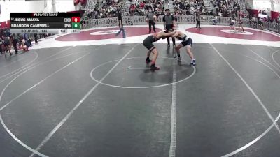 144 lbs Cons. Round 2 - Brandon Campbell, Spring Valley vs Jesus Amaya, Escondido