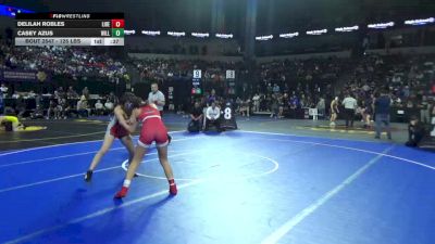 125 lbs Consi Of 16 #1 - Delilah Robles, Liberty (Bakersfield) (CS) vs Casey Azus, Willow Glen (CC)