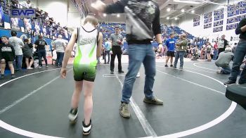 58 lbs Round Of 16 - Jonathan Mabie, Choctaw Ironman Youth Wrestling vs Kelton Teply, Blaine County Grapplers