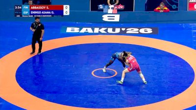 61 kg Final 3-5 - Surae Abbassoy, Finland vs Graciela Eningo Asama, Spain