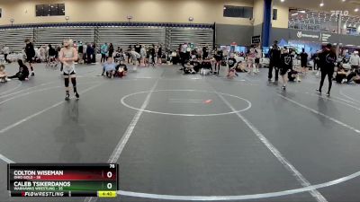 76 lbs Round 3 (4 Team) - Logan Lakhlani, Ohio Gold vs Caleb Tsikerdanos, Warhawks Wrestling