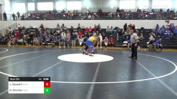 285 lbs 7th Place - Joseph Gassert, Middletown vs Owen Stichler, Northern Lebanon