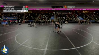 144 lbs 9th Place Match - Hayden Hutt, Waukee Northwest vs Cash Botting, Hortonville