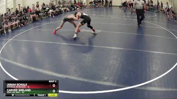 125 lbs Round 1 (6 Team) - Carver Wieland, Iowa USA Grey vs Jonah Schulz, Wyoming Renegades