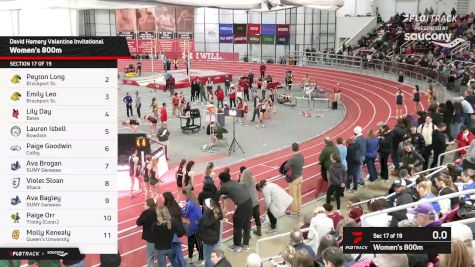 Women's 800m, Finals 17