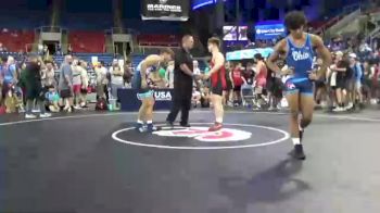 182 lbs Semifinal - Aeoden Sinclair, Wisconsin vs Caleb Marzolino, Pennsylvania