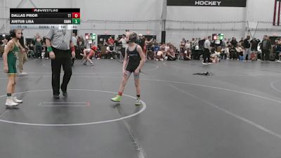 64 lbs Finals (2 Team) - Dallas Prior, Triumph Trained vs Justus Lisa, Broad Axe WA White