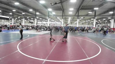 40 lbs Semifinal - Hazel Grimley, Cal Grapplers vs Leo Sanchez, Tucson Cyclones