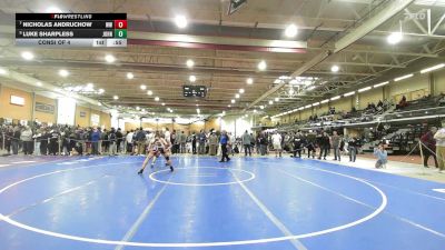 157 lbs Consi Of 4 - Nicholas Andruchow, West Warwick vs Luke Sharpless, Johnston