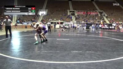 1A-4A 132 Quarterfinal - Aiden Bridgman, Tallassee vs Brodie Mcinnis, Satsuma