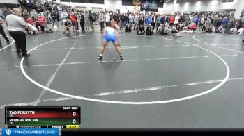 160 lbs Cons. Round 3 - Robert Rocha, TX vs Tad Forsyth, KS