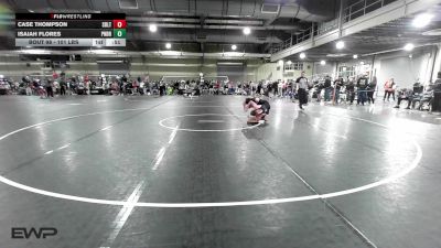 101 lbs Consi Of 16 #1 - Case Thompson, Sebolt Wrestling Academy vs Isaiah Flores, Pounders WC