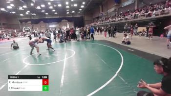 215 lbs Rr Rnd 1 - Frankey Montoya, Dove Creek vs Isaiah Chavez, Chavez Wrestling